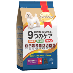 Smartheart Gold 9Cares Small Breed Senior 7+ Dry Food for Dogs (1kg)