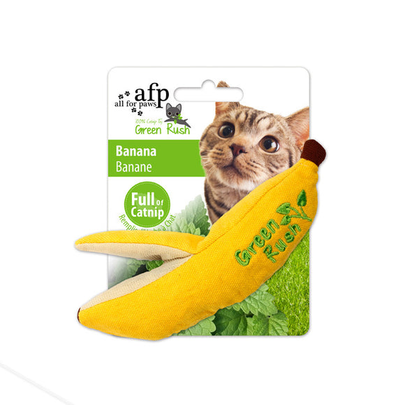 AFP Green Rush Banana Catnip for Cats