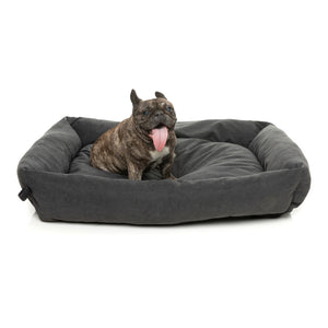 Fuzzyard The Lounge Bed for Pets (Charcoal) 3 sizes