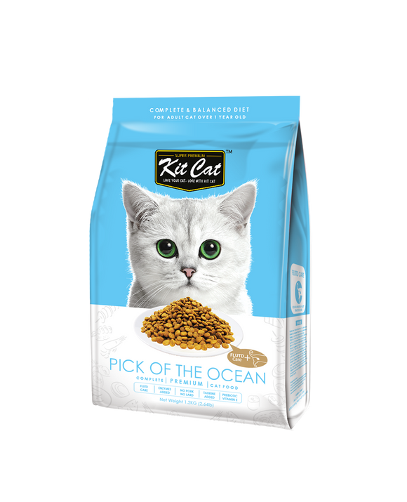 Kit Cat Pick of the Ocean (Urinary Care) Dry Food for Cats (2 sizes)