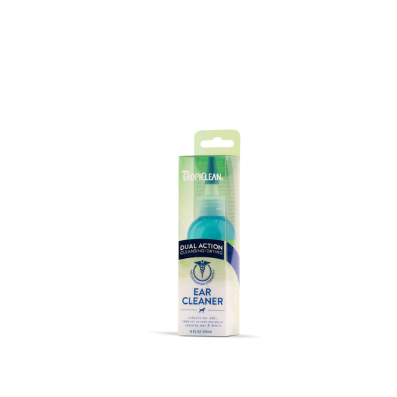 Tropiclean Dual Action Ear Cleaner for Dogs (118ml)