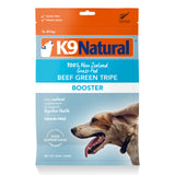 K9 Natural Freeze-Dried Grass-Fed Beef Green Tripe Feast Toppers for Dogs (2 sizes)