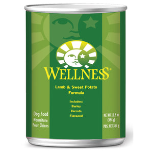 [WN-CanLamb] Wellness Complete Health Pate Lamb & Sweet Potato Canned Food for Dogs (12.5oz)
