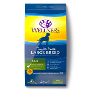 [WN-SuperLrgBrd30] Wellness Complete Health Large Breed (Adult) Dry Food (30lb)