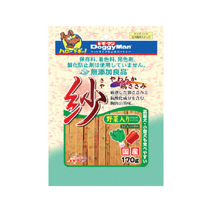 [DM-81756] DoggyMan Non Add Soft Sasami with Vegetable Sticks for Dogs (170g)