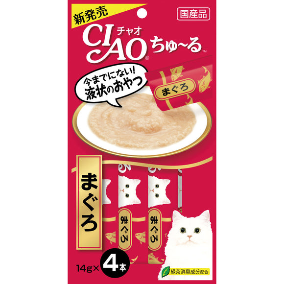 [CIS071] CIAO Chu Ru Tuna (Maguro) for Cats (14gx4)