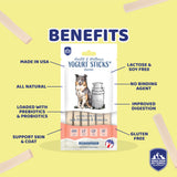 Himalayan Pet Supply Lactose Free Yogurt Sticks with Probiotics & Prebiotics For Dogs - Plain (6 sticks)