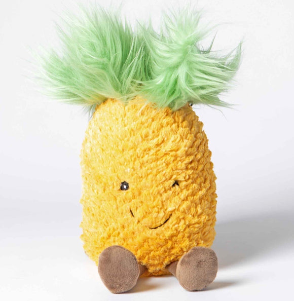 NANDOG My BFF Pineapple Super Soft Luxe Plush Squeaker Toy