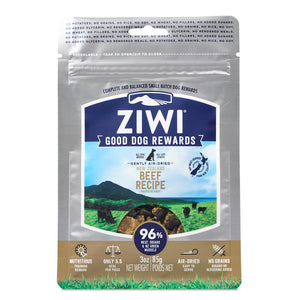[ZP313] Ziwi Good Dog Rewards Pouch (Beef) 85g