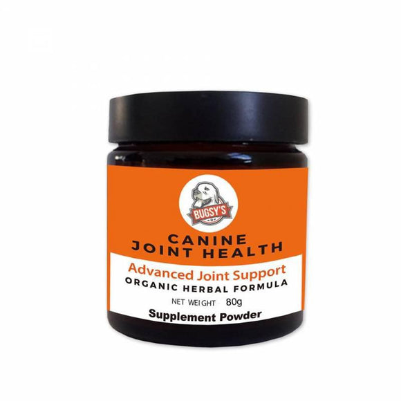 Bugsy’s Canine Joint Support Organic Herbal Supplement (80g)