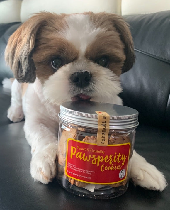 Pawsperity Cookies for Dogs (150g/bot)