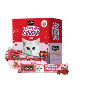 Kit Cat Cranberry Crisps Cat Treats - Beef (20g x 50packs)