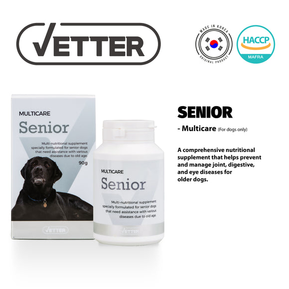 Vetter Senior Multi-Care Dogs Supplements (90g)