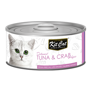 [1carton] Kit Cat Topper Series Canned Food (Tuna & Crab) 80g x 24cans