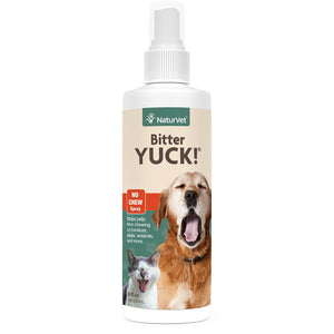 [NV-Yuck] NaturVet Bitter YUCK! No Chew Spray (8floz/236ml)