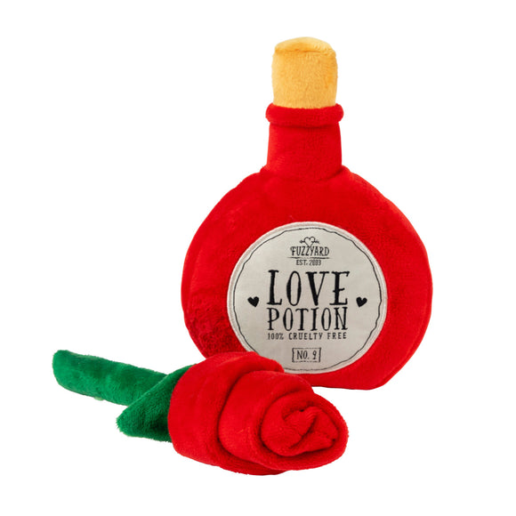 FuzzYard Love Potion/Rose Plush Toy