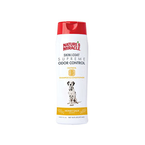 Nature’s Miracle Skin & Coat Supreme Odor Control - Oatmeal Shampoo & Conditioner (16oz)